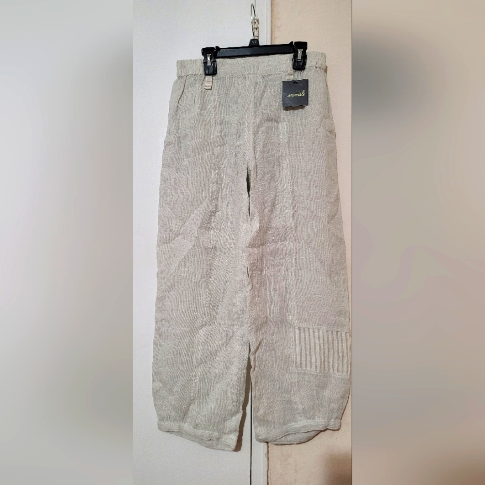 100% linen pants